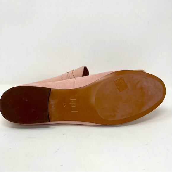 Suede Ice Pink Penny Loafers NWOT - Picture 9 of 13